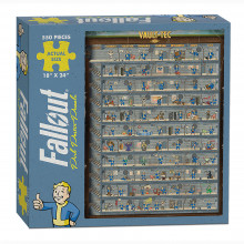 Toy Puzzle Fallout 550 pieces - Toy. For General Gaming Puzzle - Fallout - (550 pieces)