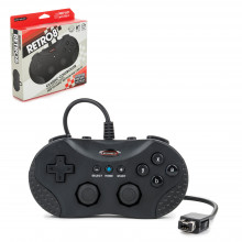 Wii U/Wii/NES Classic - Wired Controller - Classic Controller - Black (Retro-Bit)