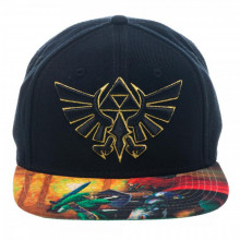 Novelty - Hats - Nintendo - Zelda Sublimated Bill Snapback