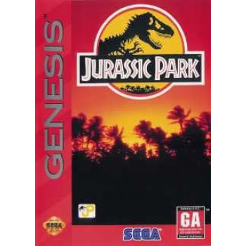 Sega Genesis Jurassic Park In Box - In Box Sega Genesis Jurassic Park for Sega Genesis