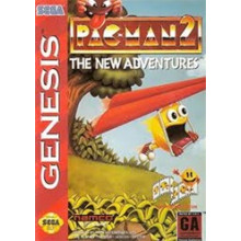 Pac Man 2: The New Adventures Pre-Played for Sega Genesis - Pac Man 2: The New Adventures Pre-Played for Sega Genesis