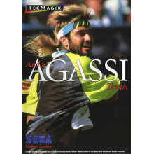 Sega Genesis Andre Agassi Tennis Pre-Played GEN - GEN Sega Genesis Andre Agassi Tennis Pre-Played for Sega Genesis