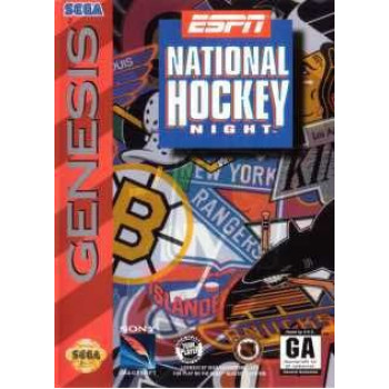 Sega Genesis ESPN National Hockey Night Pre-Played - GENESIS