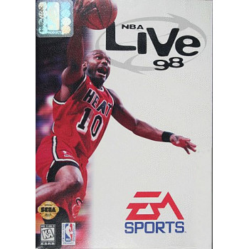 Sega Genesis NBA Live 98 Pre-Played GEN - Sega Genesis NBA Live 98 Pre-Played GEN