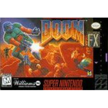 Super Nintendo Doom Pre-Played - SNES