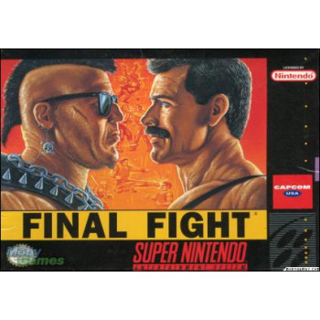 Super Nintendo Final Fight Pre-Played - SNES