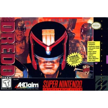 Super Nintendo Judge Dredd Cartridge Only SNES - Super Nintendo Judge Dredd (Cartridge Only). For Super Nintendo Games SNES