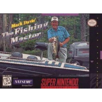 Super Nintendo Mark Davis' The Fishing Master Pre-Played SNES - Super Nintendo Game SNES