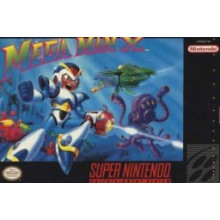 Super Nintendo Mega Man X SNES Box With Insert - Super Nintendo Game SNES - Box With Insert