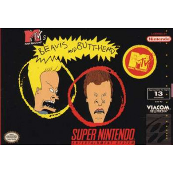 Super Nintendo MTV's Beavis and Butt-Head Cartridge Only SNES - Super Nintendo MTV's Beavis and Butt-Head (Cartridge Only) SNES