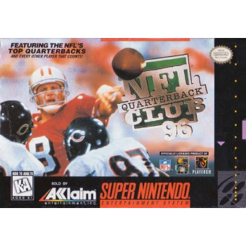 Super Nintendo NFL Quarterback Club '96 Pre-Played - SNES