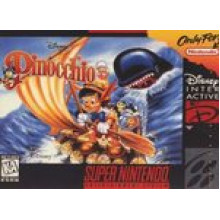 Super Nintendo Pinocchio Cartridge Only SNES - Super Nintendo Pinocchio (Cartridge Only) SNES for Super Nintendo Games Console