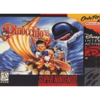 Super Nintendo Pinocchio Cartridge Only SNES - Super Nintendo Pinocchio (Cartridge Only) SNES for Super Nintendo Games Console