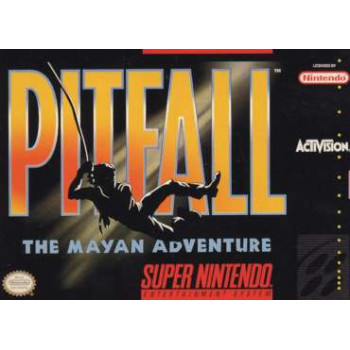 Super Nintendo Pitfall: The Mayan Adventure Cartridge Only SNES - Super Nintendo Pitfall: The Mayan Adventure (Cartridge Only) SNES