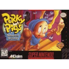 Super Nintendo Porky Pig's Haunted Holiday Cartridge Only SNES - SNES Super Nintendo Porky Pig's Haunted Holiday (Cartridge Only) for Super Nintendo Games