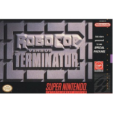 Super Nintendo RoboCop Versus The Terminator Pre-Played - SNES