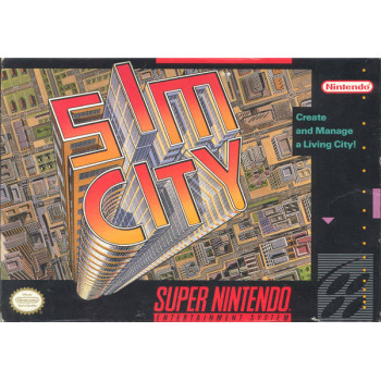 Super Nintendo Collectible Sim City (Factory Sealed!)