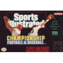 Super Nintendo Sports Illustratred Championship Football & Baseball Cartridge Only SNES - Super Nintendo Sports Illustratred Championship Football & Baseball (Cartridge Only) SNES for Super Nintendo Console