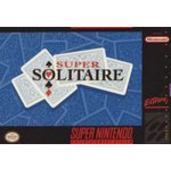 Super Nintendo Super Solitaire Cartridge Only SNES - Super Nintendo Games - SNES