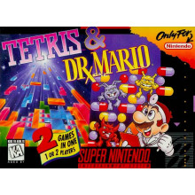 Super Nintendo Collectible Tetris&Dr. Mario (Factory Sealed!)