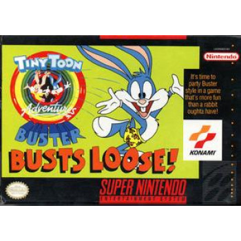 Super Nintendo Tiny Toon Adventures: Buster Busts Loose Cartridge Only SNES - Super Nintendo Games - SNES