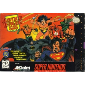 Super Nintendo Justice League Task Force Original Packaging