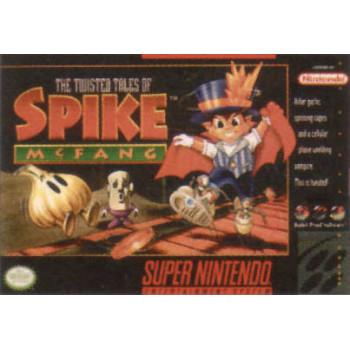 Super Nintendo Twisted Tales of Spike McFang Pre-Played SNES - Super Nintendo - SNES