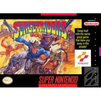 Sunset Riders Super Nintendo SNES Sunset Riders Game Only - Sunset Riders Super Nintendo SNES Sunset Riders - Game Only for Super Nintendo Console