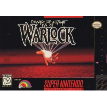 Super Nintendo Warlock Cartridge Only SNES - Super Nintendo Warlock (Cartridge Only). For Super Nintendo Games SNES