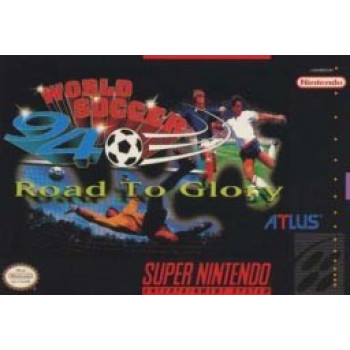 Super Nintendo World Soccer '94: Road to Glory Cartridge Only SNES - Super Nintendo World Soccer '94: Road to Glory (Cartridge Only) SNES