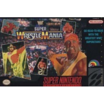 WWF Super WrestleMania Super Nintendo SNES WWF Super WrestleMania - Super Nintendo - SNES WWF Super WrestleMania