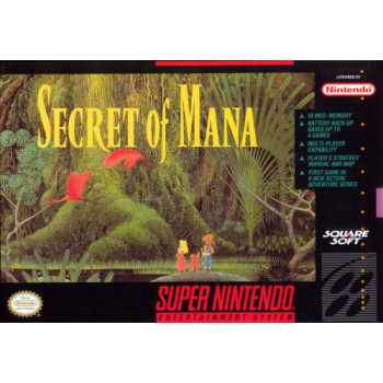 Super Nintendo Secret of Mana Pre-Played - SNES