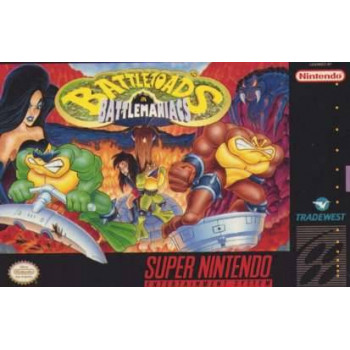 Super Nintendo Battletoads in Battlemaniacs SNES Battletoads Game Only - Super Nintendo Game SNES Battletoads - Game Only