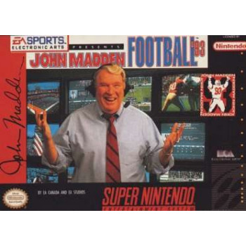 Super Nintendo Madden NFL '93 Pre-Played - SNES