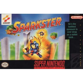 Super Nintendo Sparkster SNES Sparkster Game Only - SNES Sparkster - Game Only Super Nintendo Sparkster for Super Nintendo