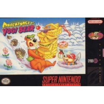 Super Nintendo Adventures of Yogi Bear Pre-Played SNES - Super Nintendo Games Game SNES