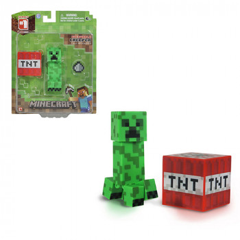 So Toy Minecraft Action Figure 3' Core Creeper With Accessory 9 Pack - General Gaming Game So Toy Minecraft Action Figure 3' Core Creeper With Accessory 9 Pack