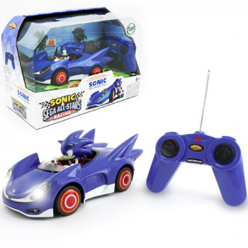 Sonic The Hedgehog RC Remote Controlled Car Full Function w/Lights - General Gaming - Sonic The Hedgehog RC Remote Controlled Car Full Function w/Lights