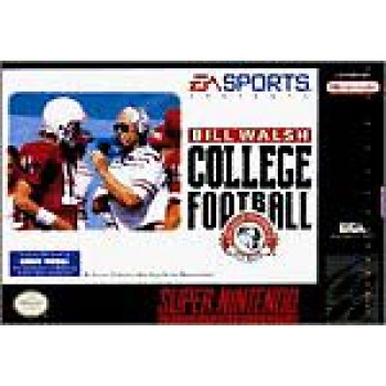 Super Nintendo Bill Walsh College Football