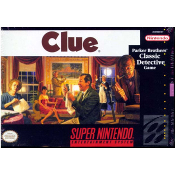 Super Nintendo Clue (Cartridge Only)