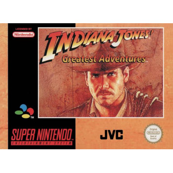 Super Nintendo Indiana Jones Greatest Adventure Cartridge Only - Super Nintendo Games - Super Nintendo Indiana Jones Greatest Adventure (Cartridge Only)