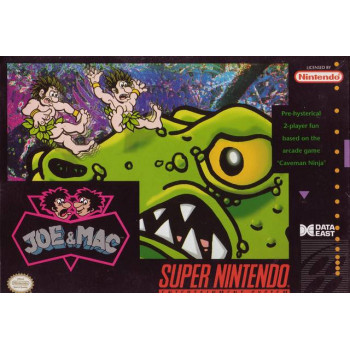 Super Nintendo Joe And Mac (Cartridge Only)