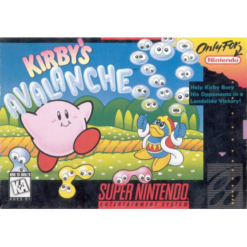 Super Nintendo Kirby's Avalanche Pre-Played - SNES