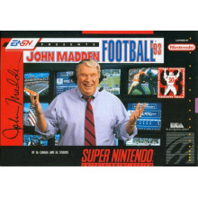 Super Nintendo John Madden Football '93 Cartridge Only SNES - Super Nintendo Games Game SNES