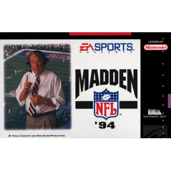 Super Nintendo Madden 94