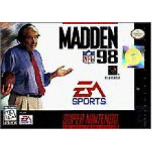 Super Nintendo Madden 98