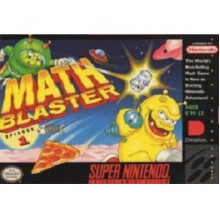 Super Nintendo Math Blasters Episode 1 (Cartridge Only)