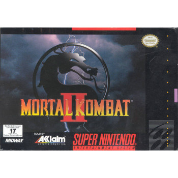 Super Nintendo Mortal Kombat II Mortal Kombat 2 SNES Game Only - Super Nintendo Game Mortal Kombat 2 SNES - Game Only