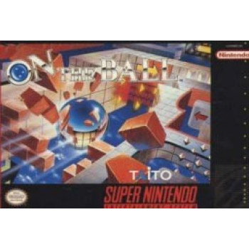 Super Nintendo On The Ball Cartridge Only SNES - SNES Super Nintendo On The Ball (Cartridge Only) for Super Nintendo Games