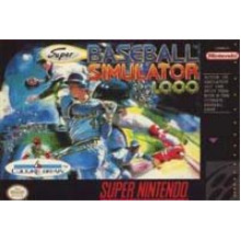 Super Nintendo Super Baseball Simulator 1000 (cartridge Only)